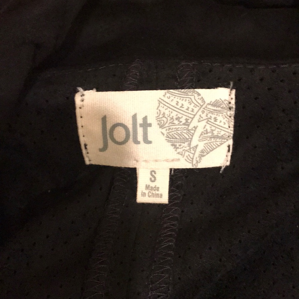 NWT Black suede fringe vest - Picture 3 of 5